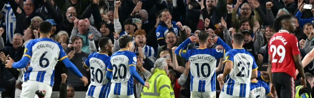 布莱顿爆冷击败狼队,海鸥军团展现黑马本色